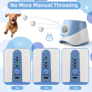 Automatic Ball Launcher for Dogs – Adjustable Indoor Outdoor Dog Ball Thrower – photo 5