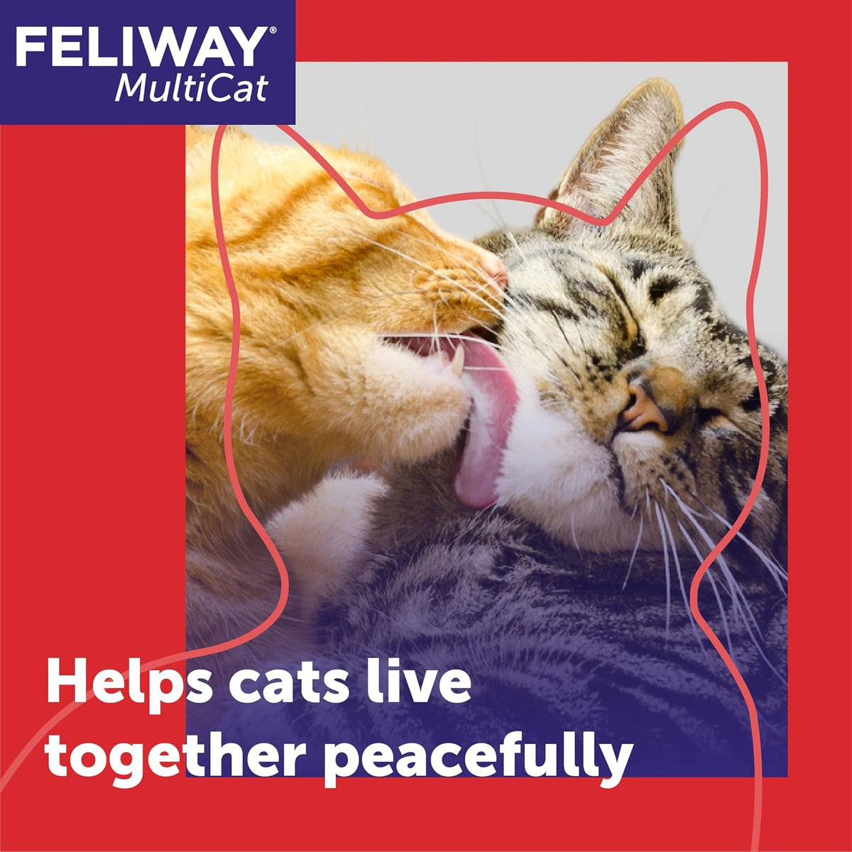Feliway MultiCat Calming Diffuser Refill 3 Pack 90 Day Supply – photo 2