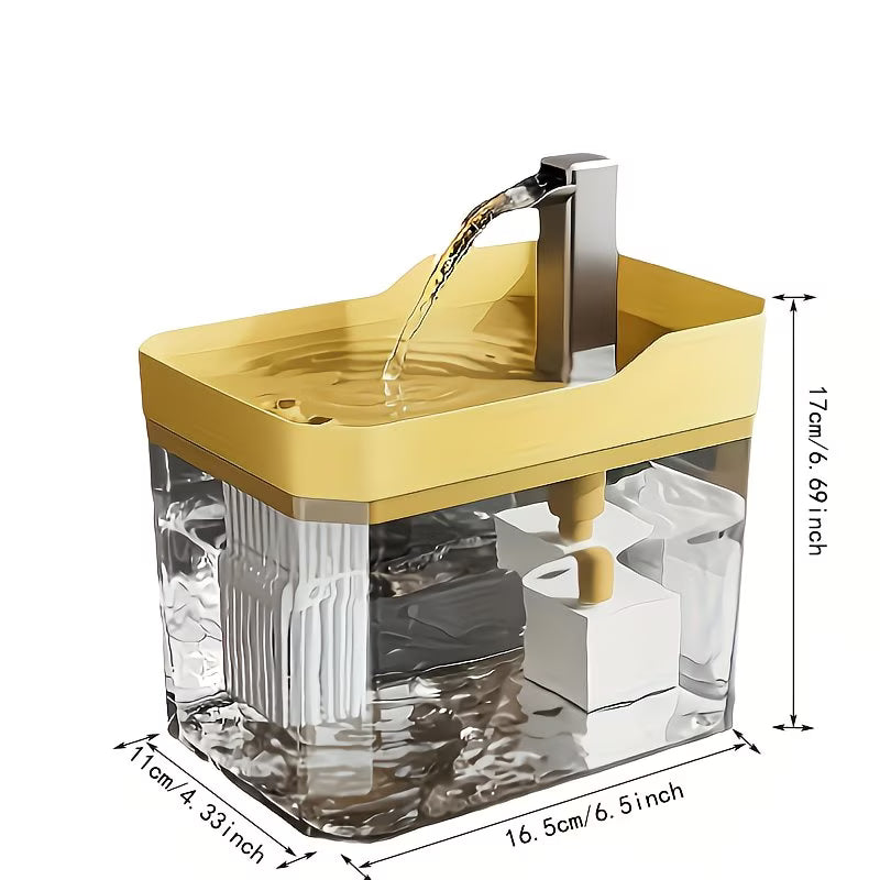 Automatic Cat Water Fountain – Ultra Quiet USB Cycling Cat Water Dispenser – photo 3
