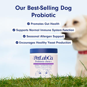 PetLab Co. Probiotic Chew+ for Dogs – Pork Flavor Digestive Support, 30 Chews – photo 3