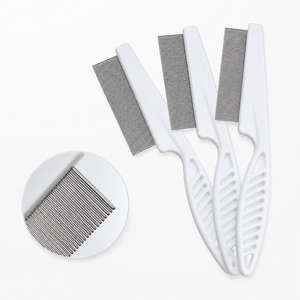 Flea Comb for Dogs & Cats - Stainless Steel Grooming Comb 2pk – photo 5
