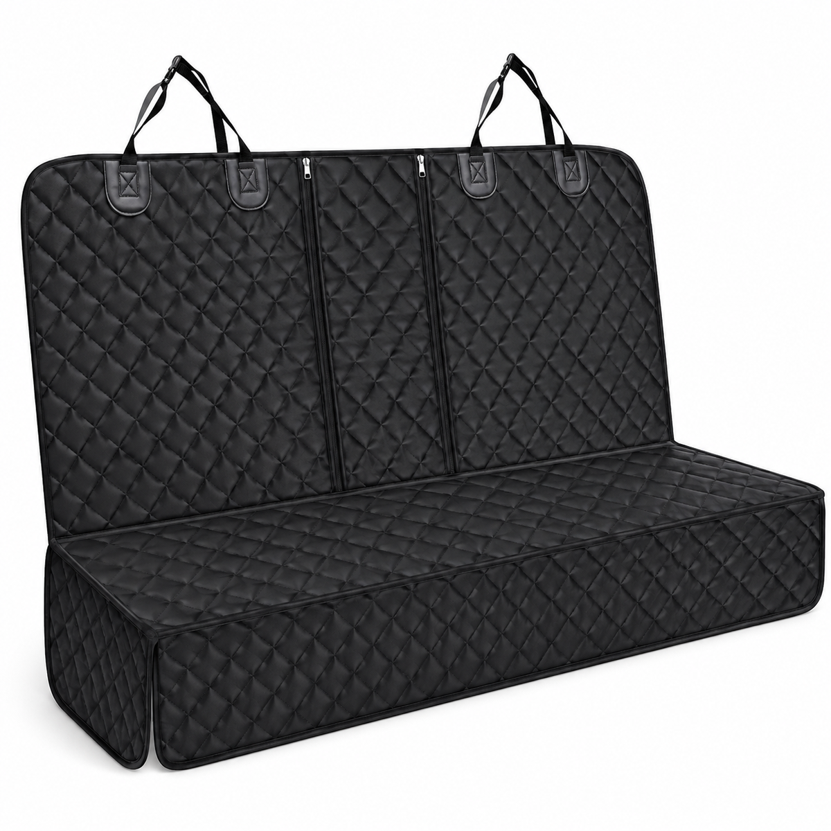 Waterproof Dog Car Seat Cover with Middle Armrest Access – photo 4