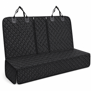 Waterproof Dog Car Seat Cover with Middle Armrest Access – photo 4