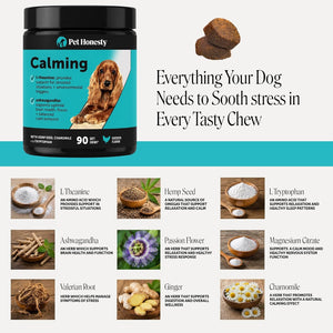 Pet Honesty Calming Chews for Dogs — 90 Soft Chews – photo 4