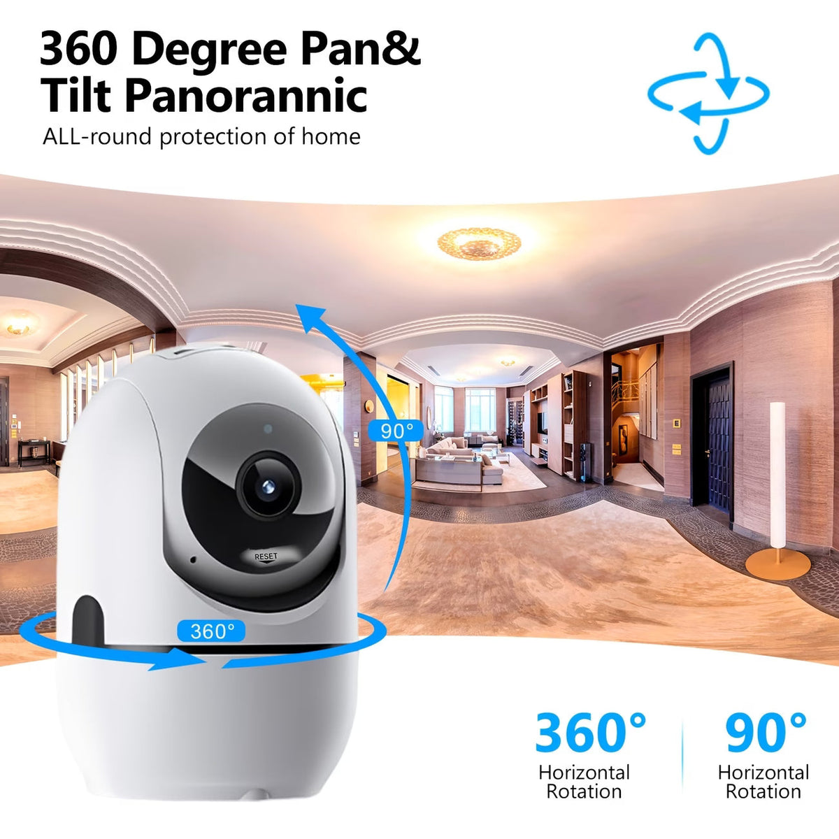 360 Smart Pet Camera 4MP HD with Night Vision and Two Way Audio – photo 8