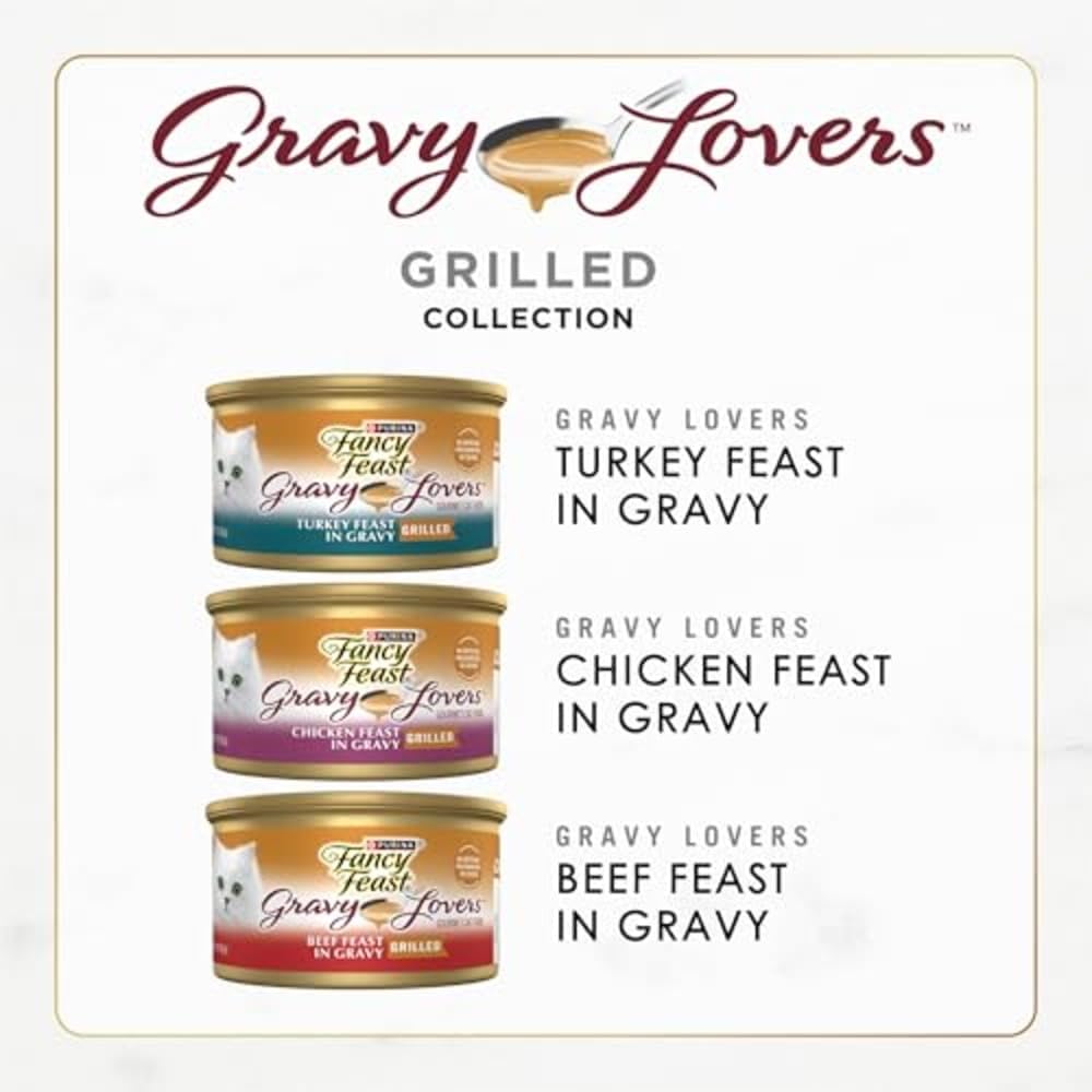 Fancy Feast Gravy Lovers Wet Cat Food Variety – 30 Cans – photo 3