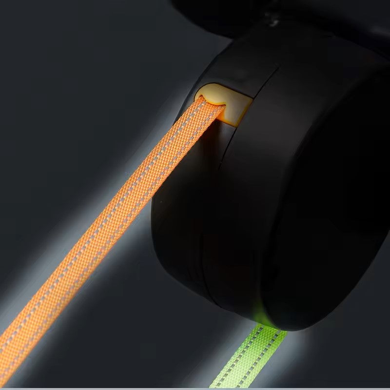 Retractable Double Dog Leash with LED Light – No Tangle Dual Dog Walking Leash – photo 5