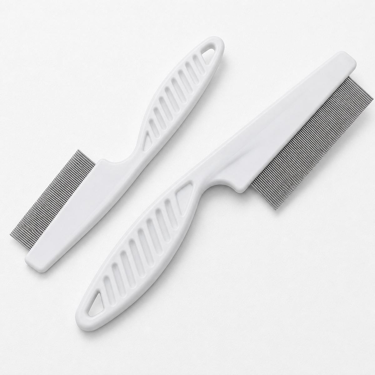Flea Comb for Dogs & Cats - Stainless Steel Grooming Comb 2pk – photo 3