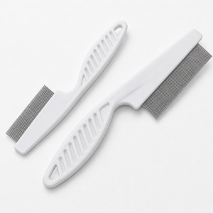 Flea Comb for Dogs & Cats - Stainless Steel Grooming Comb 2pk – photo 3
