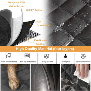 Four-layer waterproof Oxford fabric with non-slip backing