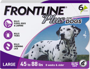 Frontline Plus Flea & Tick Treatment Large Dogs 45-88 lbs – photo 9