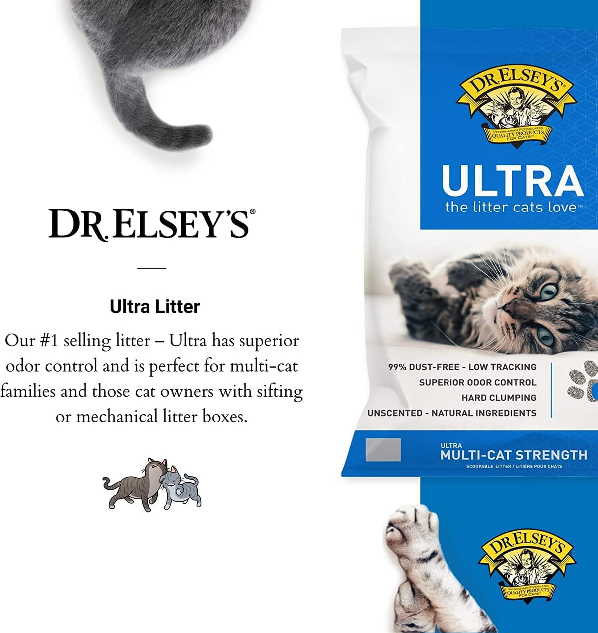 Dr. Elsey's Ultra Clumping Cat Litter – 40 lb Bag – photo 6