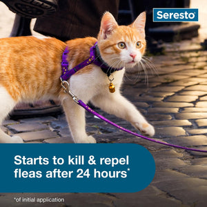Seresto Cat Flea & Tick Collar – 8 Months Protection – photo 3