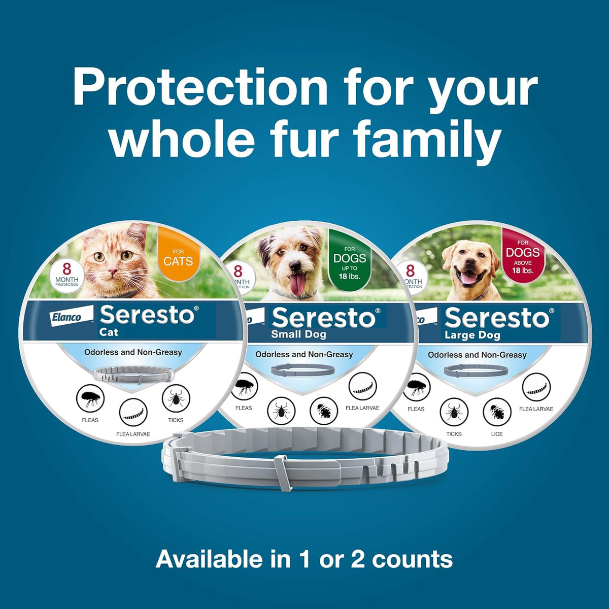 Seresto Cat Flea & Tick Collar – 8 Months Protection – photo 8