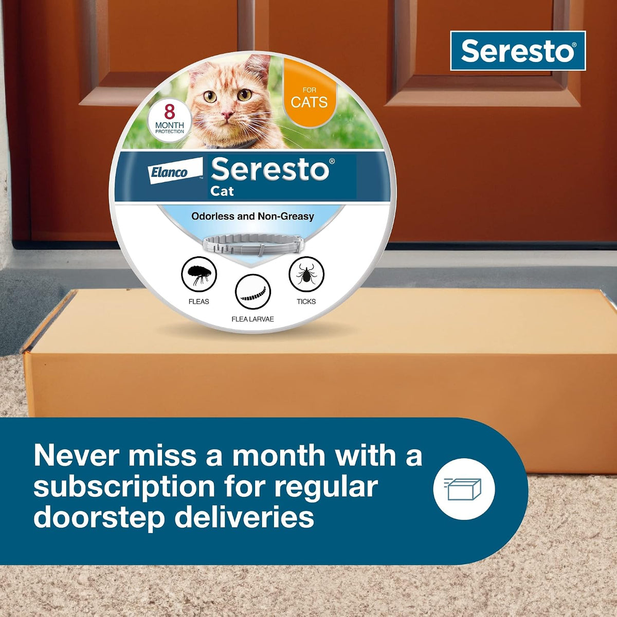 Seresto Cat Flea & Tick Collar – 8 Months Protection – photo 7