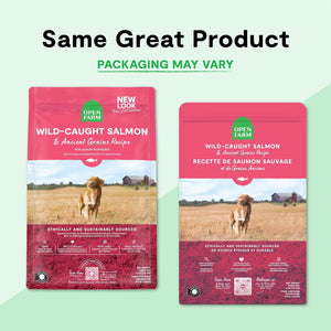 Open Farm Wild-Caught Salmon & Ancient Grains Dry Dog Food, 4 lb – photo 2