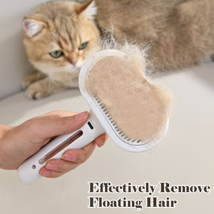 3-in-1 Steam Pet Hair Remover and Deshedding Grooming Brush for Dogs and Cats – photo 3