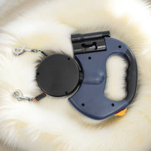 Retractable Double Dog Leash with LED Light – No Tangle Dual Dog Walking Leash – photo 7