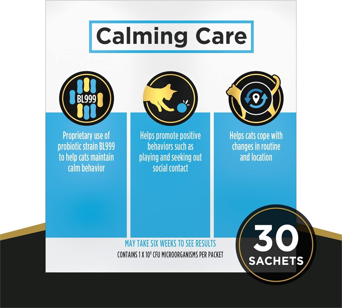 Purina Pro Plan Calming Care Cat Probiotic Supplement 30 ct – photo 5