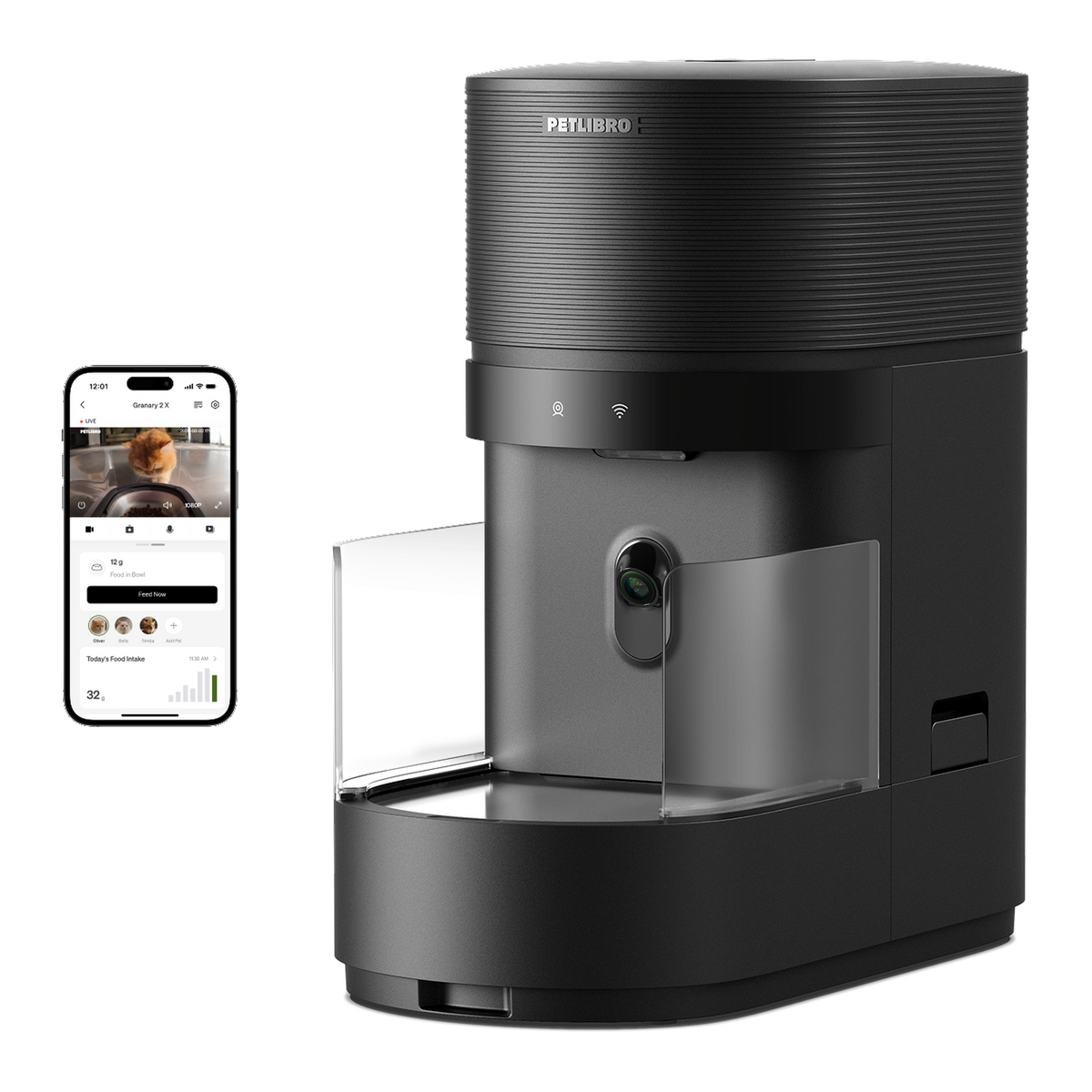 PETLIBRO Granary 2 X smart feeder, black